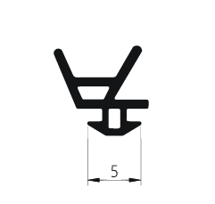 Pvc Tamir Contası Gri 50 M- Pencere Ve Kapı Conta Tamiri İçin Dayanıklı Çözüm